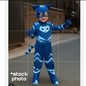 Catboy PJ Masks Superhero Costume! Toddler 3-4! Halloween Costume! Cat Boy